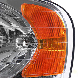 Spec D Crystal Headlights (Chrome): Dodge Ram 2002 - 2005