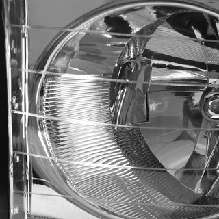 Spec D Crystal Headlights (Chrome): Dodge Ram 2002 - 2005