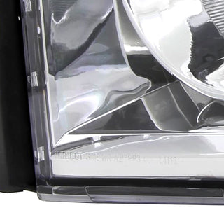 Spec D Euro Headlights (Chrome): Dodge Ram 2006 - 2009