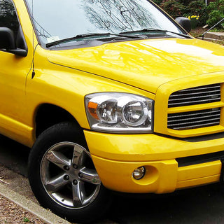 Spec D Euro Headlights (Chrome): Dodge Ram 2006 - 2009