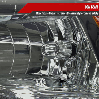 Spec D OEM Style Quad Lamp Headlights (Smoke): Dodge Ram 2009 - 2018