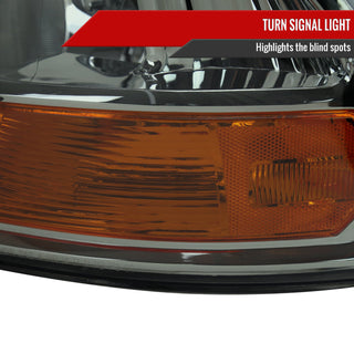 Spec D OEM Quad Style Headlights (Smoke): Dodge Ram 2009 - 2018