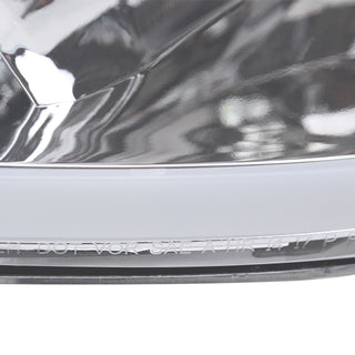 Spec D OEM Style Headlights w/ LED Bar (Chrome): Dodge Ram 2009 - 2018