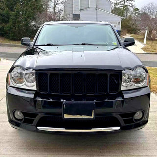 Spec D OEM Style Headlights (Chrome): Jeep Grand Cherokee 2005 - 2007