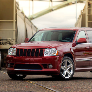 Spec D OEM Style Headlights (Chrome): Jeep Grand Cherokee 2005 - 2007