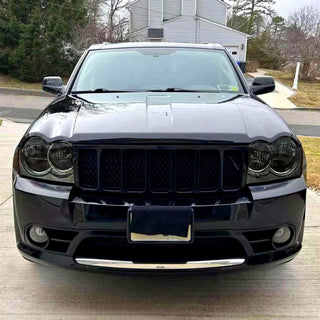 Spec D OEM Style Headlights (Smoke): Jeep Grand Cherokee 2005 - 2007