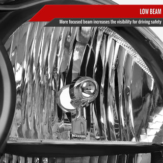 Spec D OEM Style Headlights (Black): Jeep Grand Cherokee 2005 - 2007