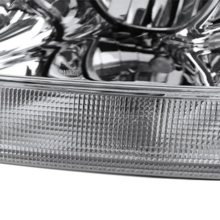 Spec D Crystal Headlights (Chrome): Jeep Grand Cherokee 1999 - 2004