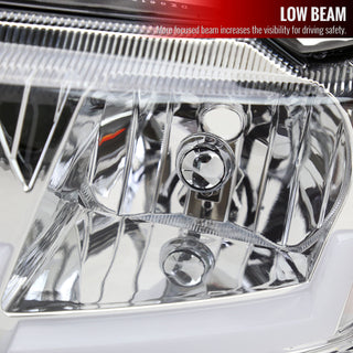 Spec D LED Headlights (Chrome): Jeep Grand Cherokee 1999 - 2004