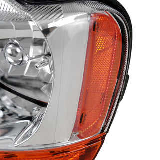 Spec D Crystal Headlights (Chrome, Version 2): Jeep Grand Cherokee 1999 - 2004