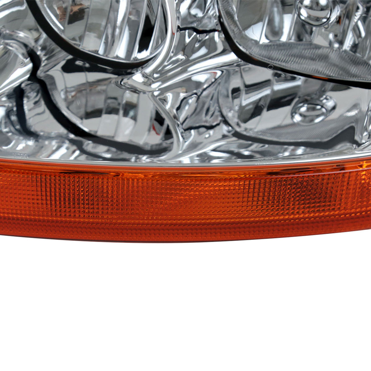 Spec D Crystal Headlights (Chrome, Version 2): Jeep Grand Cherokee 1999 - 2004