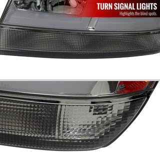 Spec D LED Headlights (Smoke): Jeep Grand Cherokee 1999 - 2004