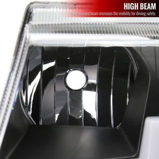 Spec D LED Headlights (Black): Jeep Grand Cherokee 1999 - 2004
