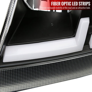 Spec D LED Headlights (Black): Jeep Grand Cherokee 1999 - 2004