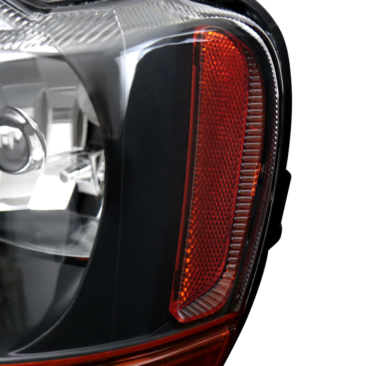 Spec D Crystal Headlights (Black, Version 2): Jeep Grand Cherokee 1999 - 2004
