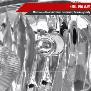 Spec D OEM Style Headlights (Chrome): Dodge Neon 2003 - 2005