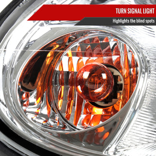 Spec D OEM Style Headlights (Chrome): Dodge Neon 2003 - 2005