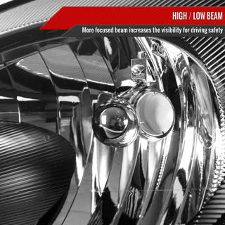 Spec D Crystal Headlights (Black): Dodge Neon 2003 - 2005