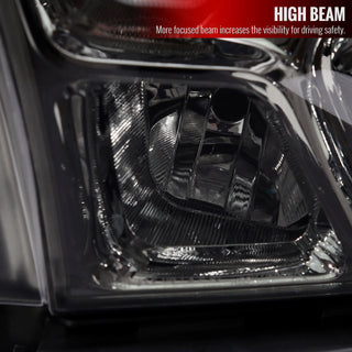 Spec D OEM Style Headlights (Smoke): Ram 1500 2019 - 2024
