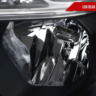 Spec D Factory Style Crystal Headlight Black Housing (DRIVER): Ram 1500 2019-2024 3.6L/5.7L
