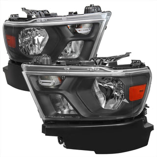 Spec D OEM Style Headlights (Black): Ram 1500 2019 - 2024