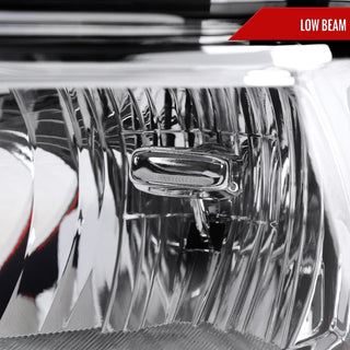Spec D Factory Style Crystal Headlight Chrome Housing (DRIVER): Ram 2500/3500 2019-2024