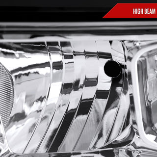 Spec D Factory Style Crystal Headlight Chrome Housing (DRIVER): Ram 2500/3500 2019-2024