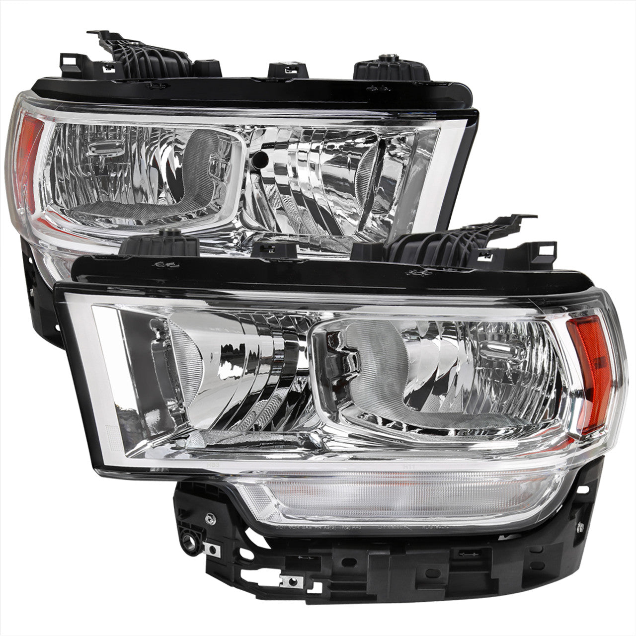 Spec D OEM Style Fog Lights (Clear): Ram 2500 & 3500 2019 - 2024