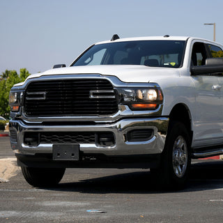 Spec D Factory Style Crystal Headlight Black Housing (DRIVER): Ram 2500/3500 2019-2024