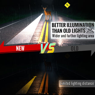 Spec D Factory Style Crystal Headlight Black Housing (DRIVER): Ram 2500/3500 2019-2024