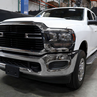 Spec D Factory Style Crystal Headlight Black Housing (DRIVER): Ram 2500/3500 2019-2024