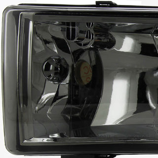 Spec D Crystal Headlights (Smoke): Dodge Ram 1994 - 2002