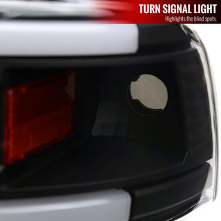 Spec D OEM Style Headlights w/ LED Bar (Black): Dodge Ram 1994 - 2002