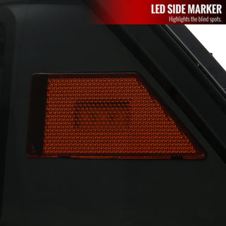 Spec D LED Headlights (Black w/ LED Sequential Signal): Dodge Ram 2009 - 2018