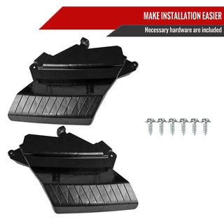 Spec D U-Shape Halo Projector Halo Headlights (Black): Dodge Charger 2011 - 2014