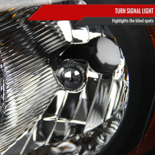 Spec D Projector Halo Headlights (Black): Dodge Ram 2006 - 2008