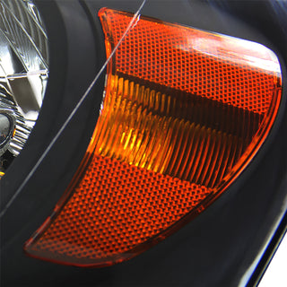 Spec D Projector Halo Headlights (Black): Dodge Ram 2006 - 2008