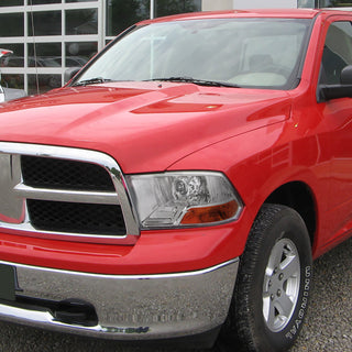 Spec D Projector Halo Headlights (Chrome): Dodge Ram 2009 - 2018