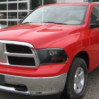 Spec D Projector Halo Headlights (Black): Dodge Ram 2009 - 2018