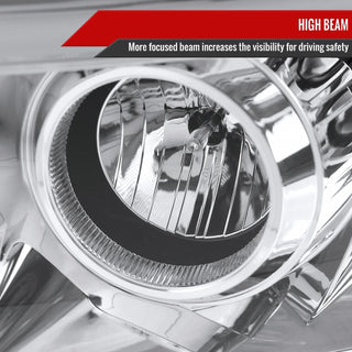 Spec D LED Projector Headlights (Chrome): Dodge Ram 2006 - 2008