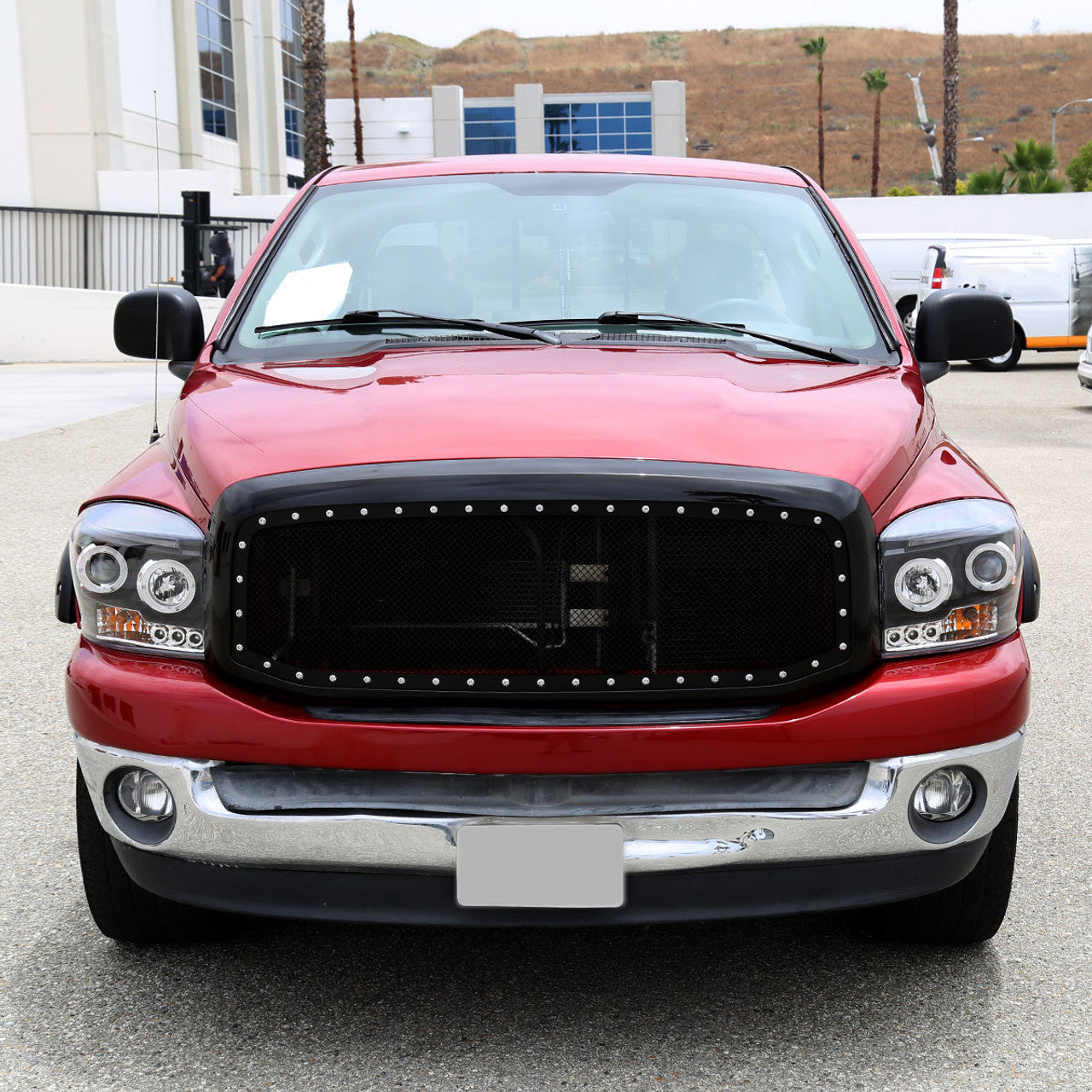 Spec D LED Projector Headlights (Black): Dodge Ram 2006 - 2008