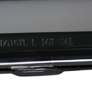 Spec D Projector Halo Headlights w/ Sequential Turn Signal (Smoke): Dodge Ram 2009 - 2018