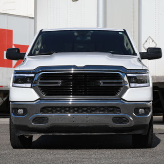 Spec D Projector Halo Headlights (Black w/ Sequential Turn Signal): Ram 1500 2019 - 2024