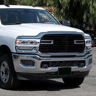 Spec D Projector Halo Headlights (Chrome w/ Sequential LED Signal): Ram 2500 & 3500 2019 - 2024