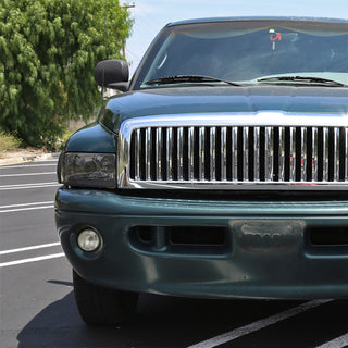 Spec D Projector Halo Headlights (Smoke): Dodge 1994 - 2002