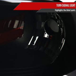 Spec D Projector Halo Headlights (Dark Smoke): Dodge Ram 1994 - 2002