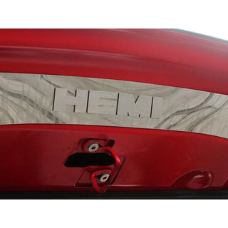 American Car Craft Brushed or Polished Hood Plate: Dodge Challenger 2008 - 2014 (All Models)