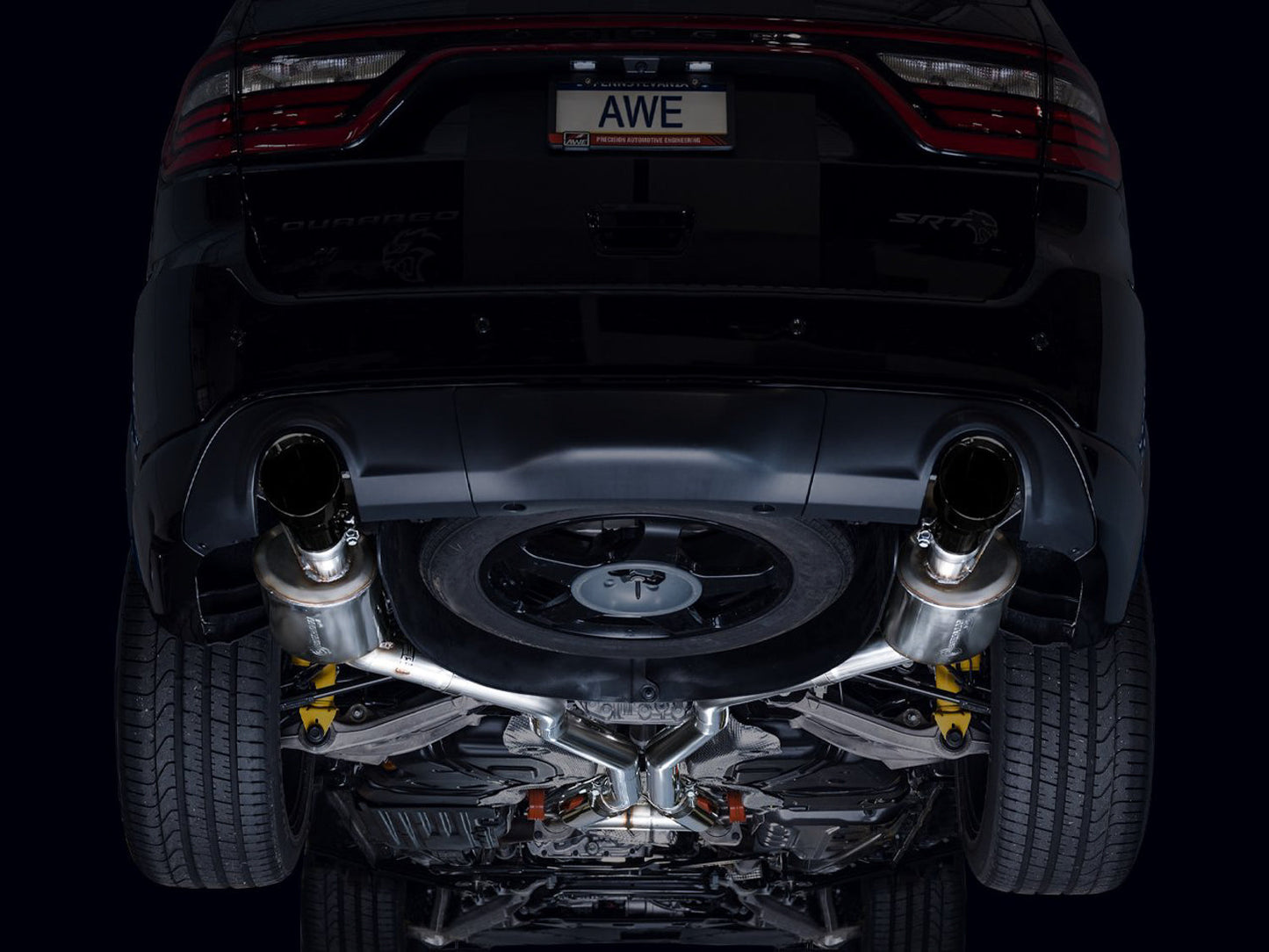 AWE Tuning Touring Edition Exhaust System: Dodge Durango SRT & Hellcat 2018 - 2025