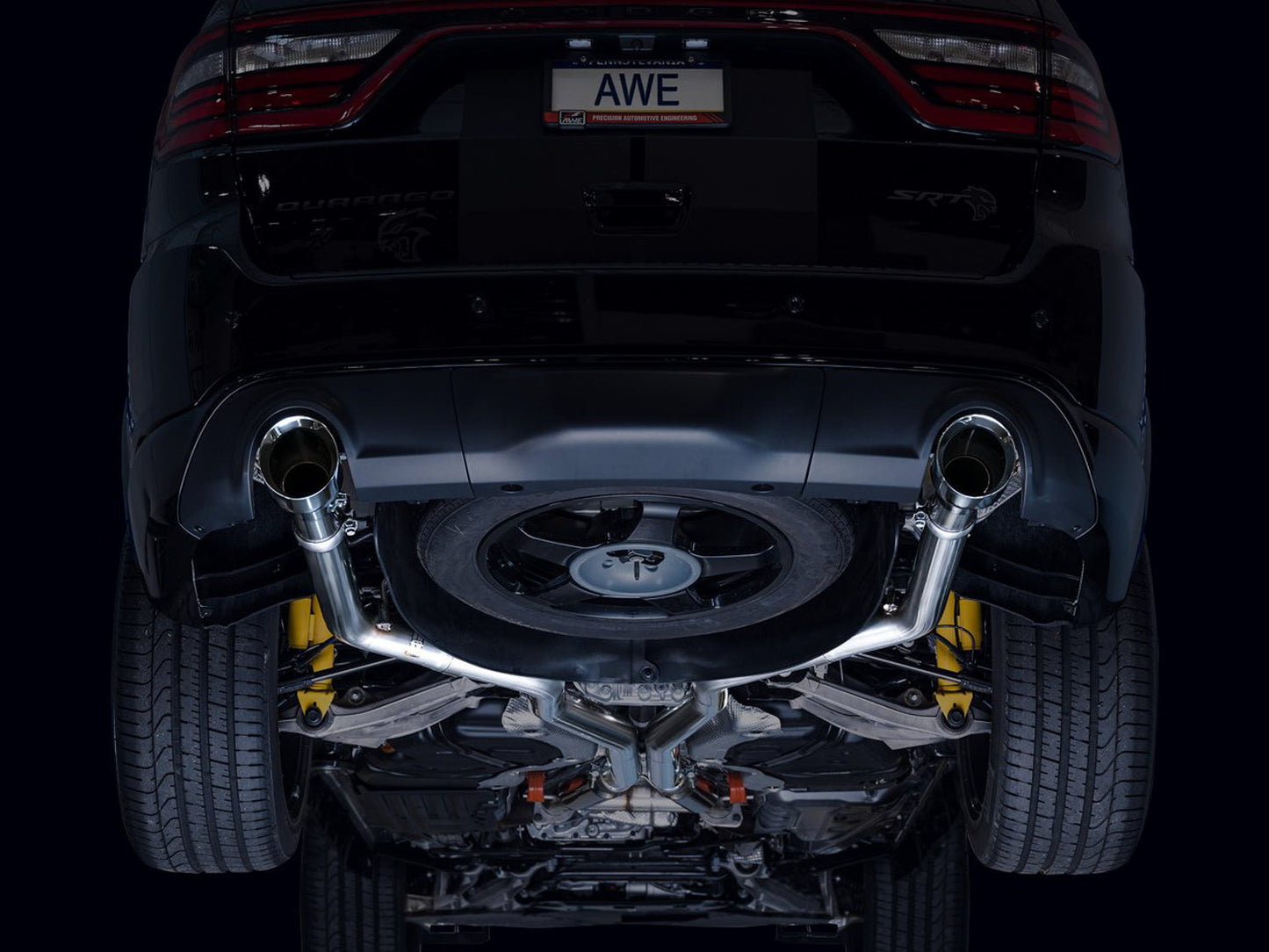 AWE Tuning Touring Edition Exhaust System: Dodge Durango SRT & Hellcat 2018 - 2025