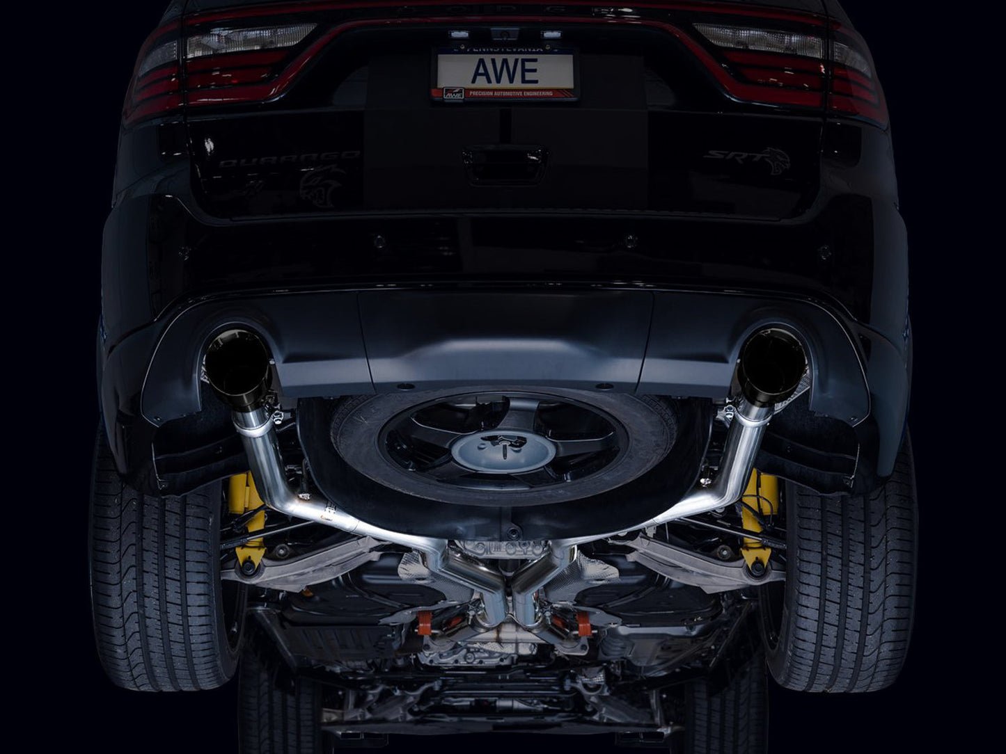AWE Tuning Touring Edition Exhaust System: Dodge Durango SRT & Hellcat 2018 - 2025
